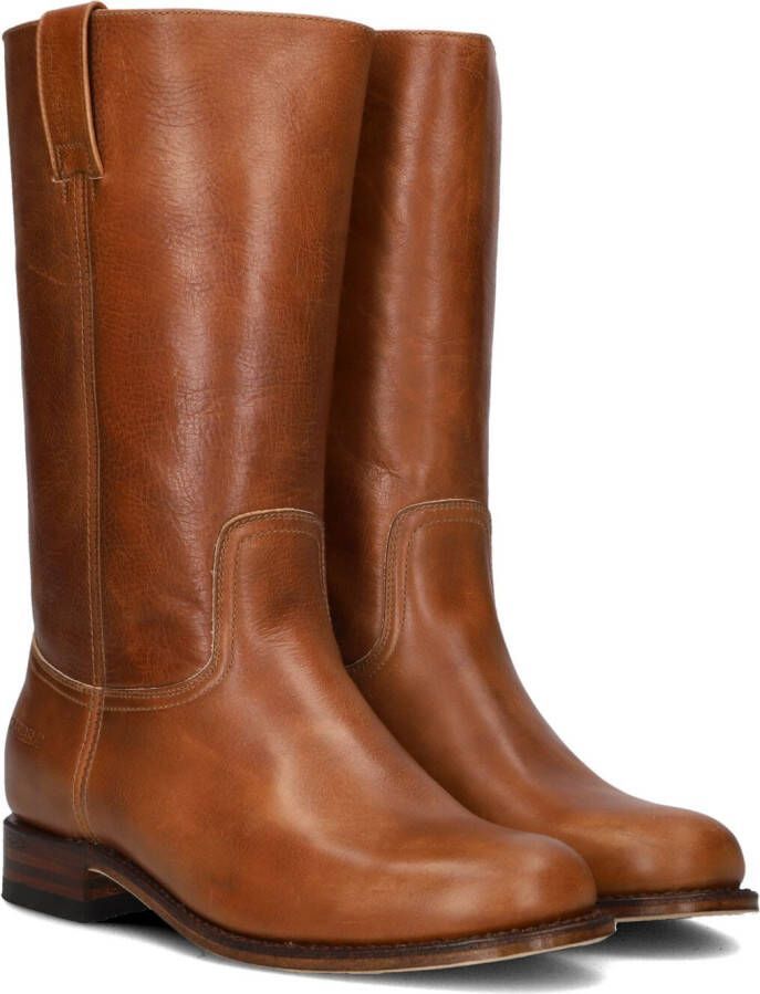 SENDRA Hoge Laarzen Dames 3162 Maat: 39 Materiaal: Leer Kleur: Cognac