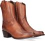 City Western bruin Tinten 17763 Cowboylaarzen Western Laarzen Dames Cognac - Thumbnail 1