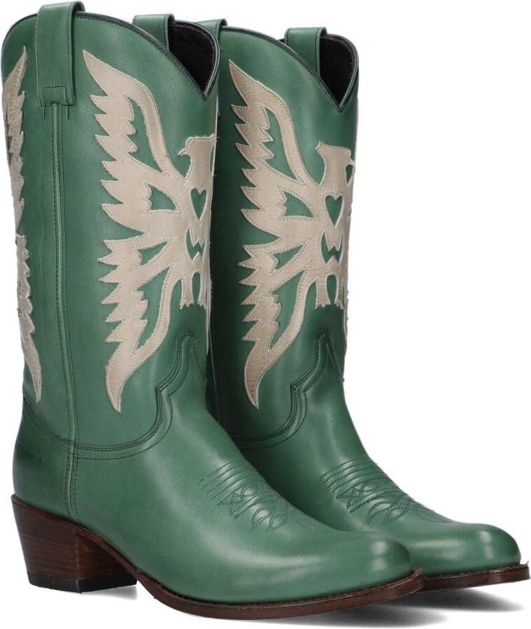 Sendra Groene Cowboylaarzen 12763