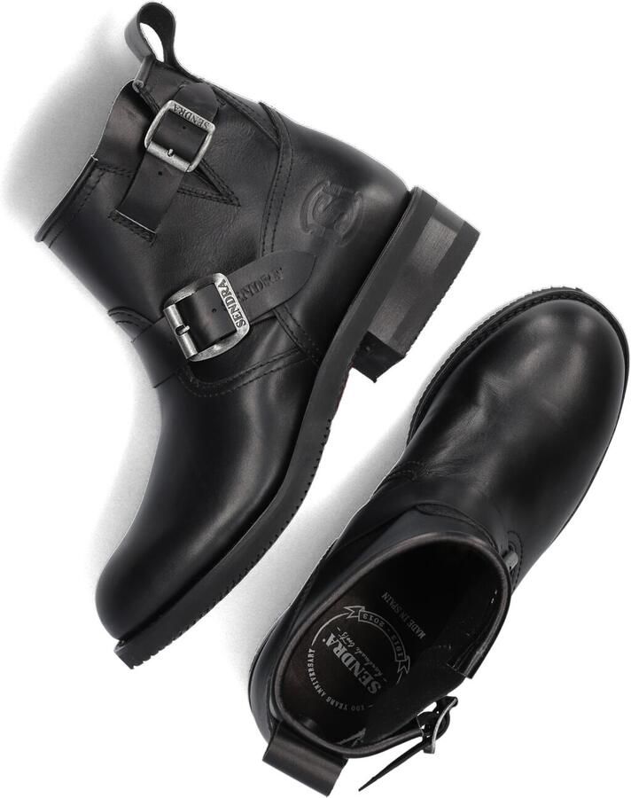 SENDRA Boots Dames 2976 Maat: 40 Materiaal: Leer Kleur: Zwart - Foto 2