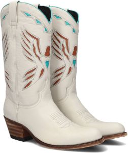Sendra 18056 Cowboylaarzen Western Laarzen Dames Wit