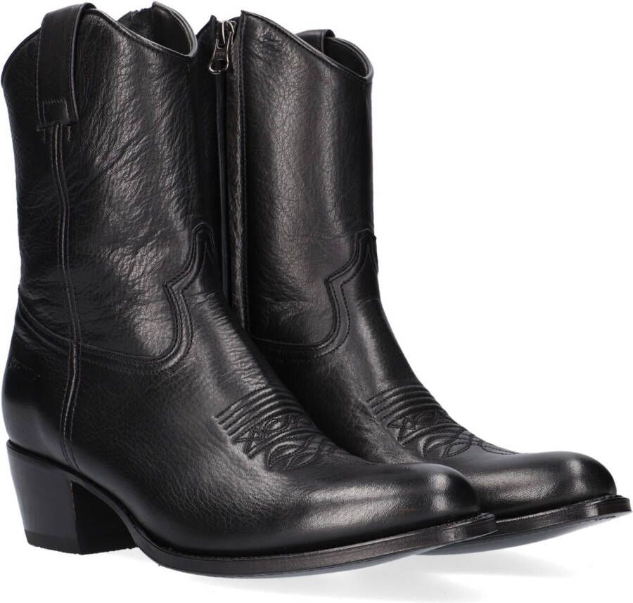 SENDRA Cowboylaarzen Dames 17763 Maat: 36 Materiaal: Leer Kleur: Zwart