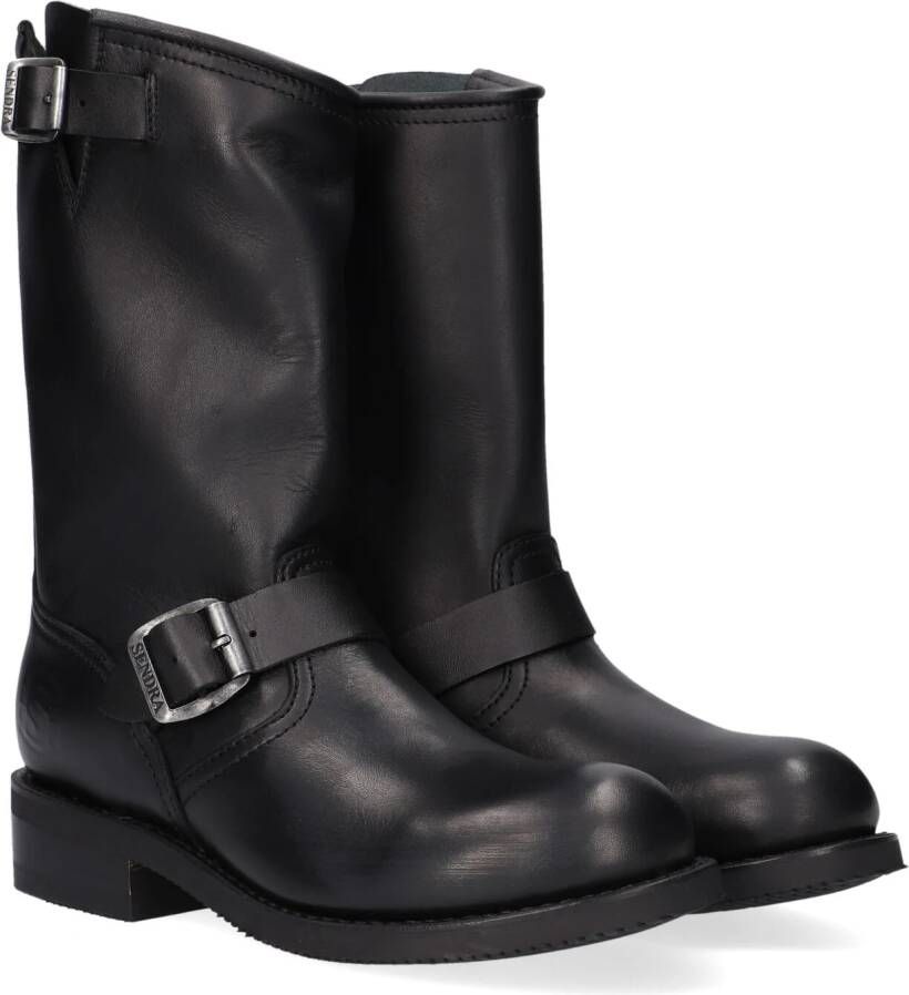 SENDRA Zwarte Biker Boots 2944