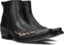 SENDRA Cowboylaarzen Heren 12185p Maat: 44 Materiaal: Leer Kleur: Zwart - Thumbnail 1
