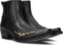 SENDRA Cowboylaarzen Heren 12185p Maat: 43 Materiaal: Leer Kleur: Zwart - Thumbnail 1