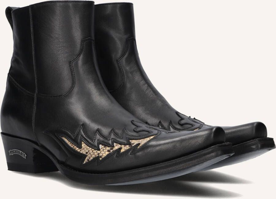 SENDRA Cowboylaarzen Heren 12185p Maat: 43 Materiaal: Leer Kleur: Zwart