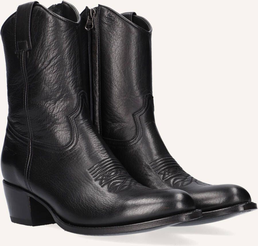 SENDRA Cowboylaarzen Dames 17763 Maat: 36 Materiaal: Leer Kleur: Zwart