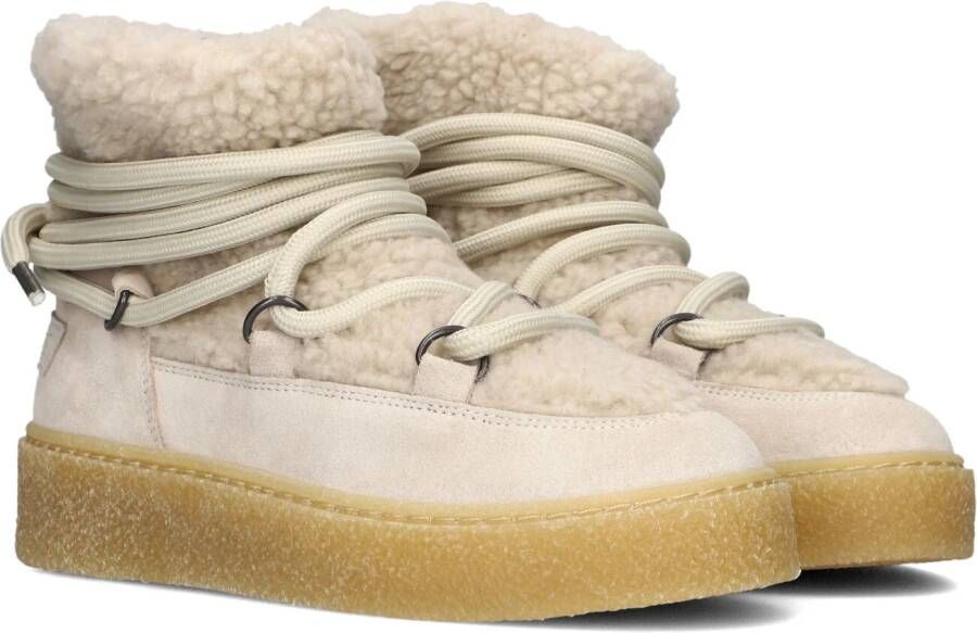 SHABBIES Enkelboots Dames Senna Lana Maat: 41 Materiaal: Suède Kleur: Beige
