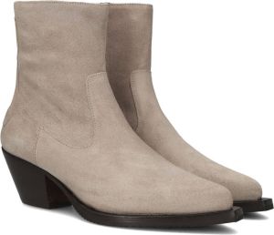 Shabbies Amsterdam Shabbies 182020399 Enkellaarsjes Enkelboots met rits Dames Beige