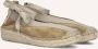SHABBIES Espadrilles Dames Palma Maat: 43 Materiaal: Suède Kleur: Beige - Thumbnail 1