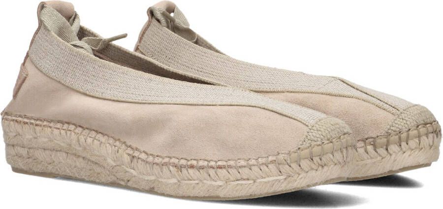 SHABBIES Espadrilles Dames Palma Kimono Maat: 37 Materiaal: Suède Kleur: Beige