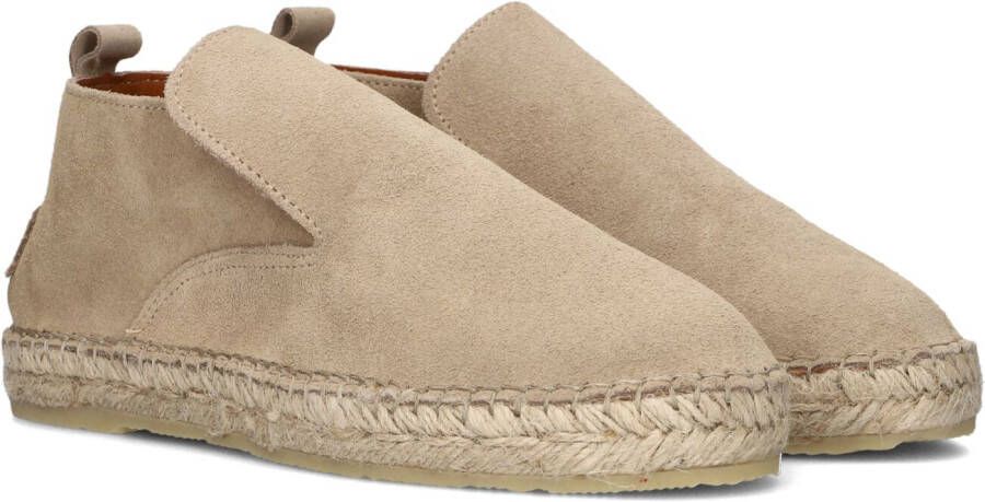 SHABBIES Espadrilles Dames Elche Lofa Suede Maat: 38 Materiaal: Suède Kleur: Beige