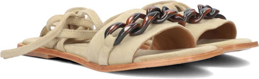 Strappy Sandals chain Detail bruin Tinten 170020237 Sandalen Dames Beige