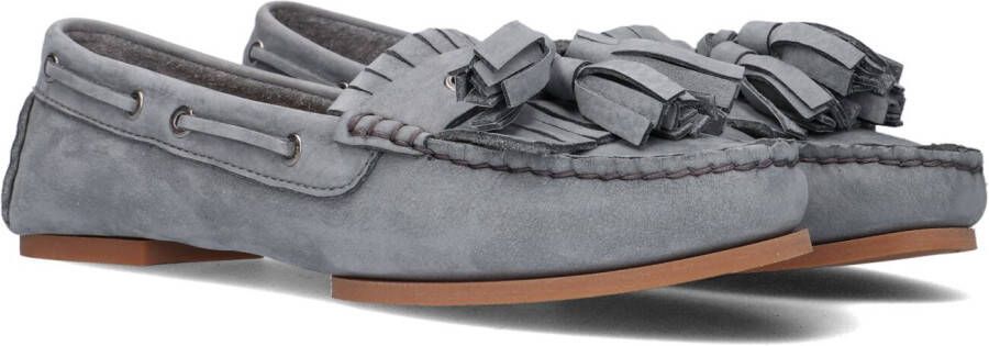 Shabbies Amsterdam Shabbies 120020070 Mocassins Instappers Dames Blauw