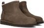 SHABBIES Enkelboots Dames Palissa Maat: 38 Materiaal: Suède Kleur: Bruin - Thumbnail 1