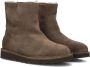 SHABBIES Enkelboots Dames Palissa L Maat: 41 Materiaal: Suède Kleur: Bruin - Thumbnail 1