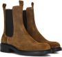 SHABBIES Chelsea Boots Dames Dean Chelsea Boot Maat: 38 Materiaal: Suède Kleur: Bruin - Thumbnail 1