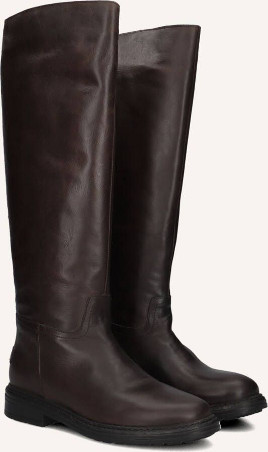 SHABBIES Hoge Laarzen Dames Duck Tala Maat: 37 Materiaal: Leer Kleur: Bruin