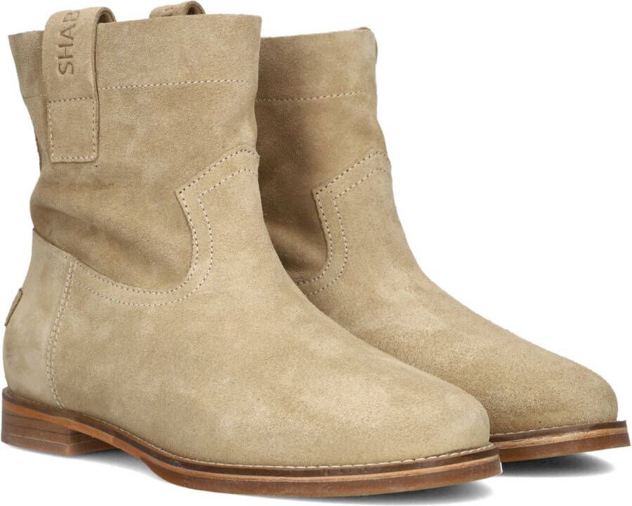 SHABBIES BY WENDY Dames Wendy Ankie Maat: 40 Materiaal: Suède Kleur: Beige