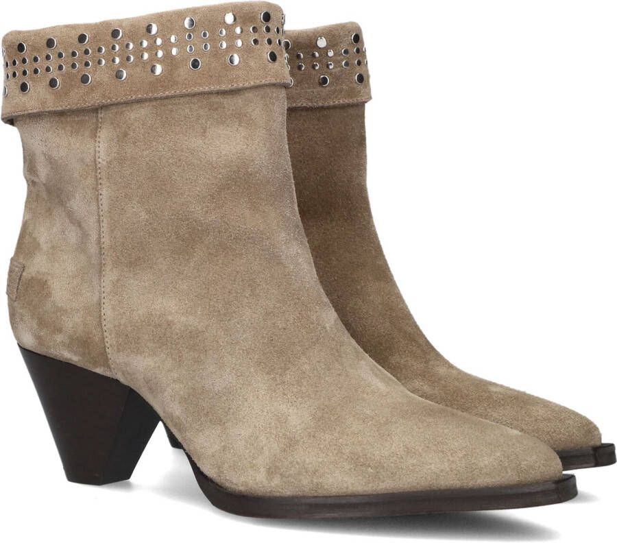 SHABBIES BY WENDY Taupe Enkelboots Wendy Binas