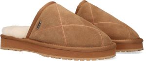 Shabbies Amsterdam Bruin Tinten 170020200 Pantoffels Sloffen Dames Cognac