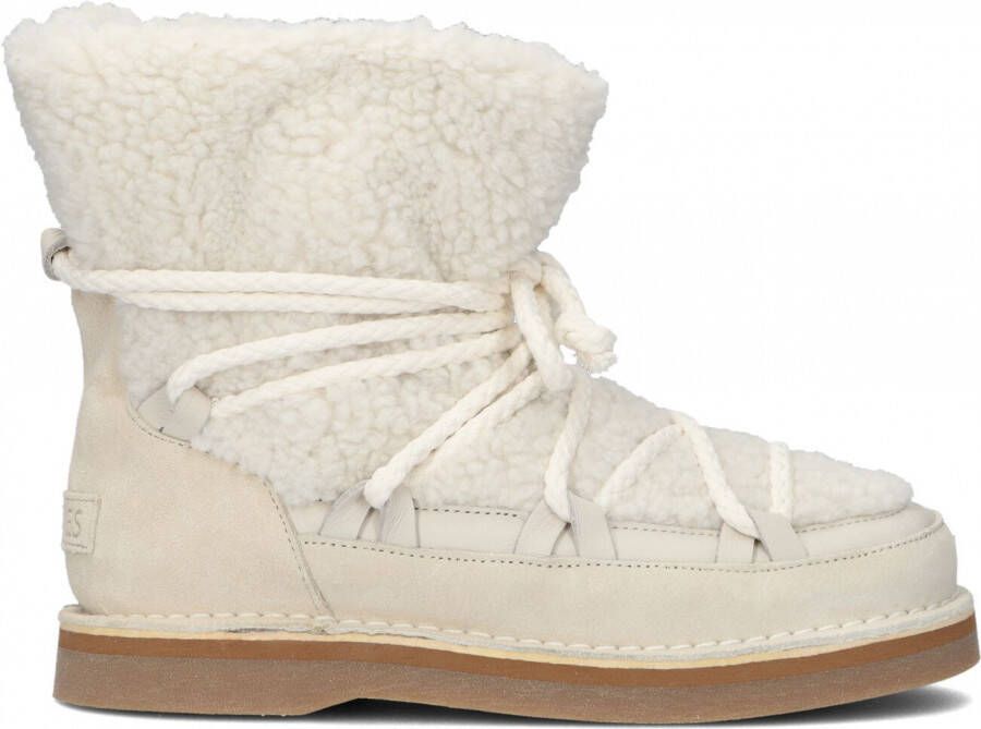 Shabbies Amsterdam Shabbies 181020396 Enkelboots Enkellaarsjes Dames Creme