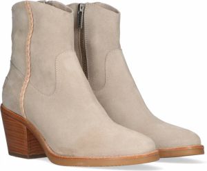 Shabbies Amsterdam Shabbies Dames Enkellaarsjes 183020191 Grijs