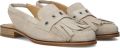 SHABBIES Slingbacks Dames Fes Suède Beige - Lichtbeige