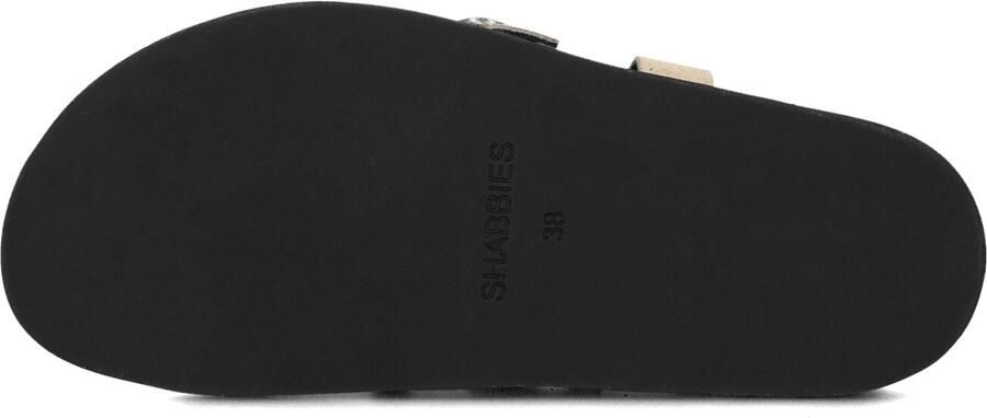 SHABBIES Dames Inga Fringes Maat: 38 Materiaal: Suède Kleur: Beige - Foto 3