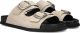 SHABBIES Slippers Dames Inga Buckles S Suède Beige - Beige