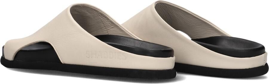 SHABBIES Badslippers Dames Inga Close Maat: 40 Materiaal: Leer Kleur: Beige - Foto 5