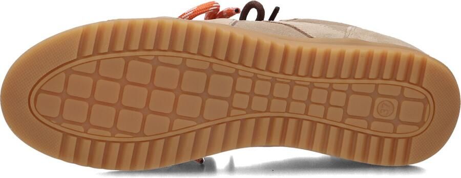 SHABBIES Lage Sneakers Dames April Mina Suède Beige - Foto 5