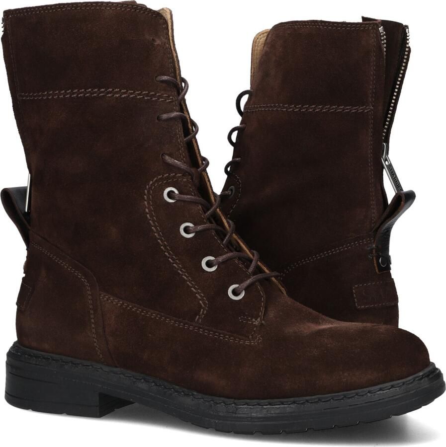 Shabbies Amsterdam Shabbies Duck Lacey New Boots Dames Bruin - Foto 2
