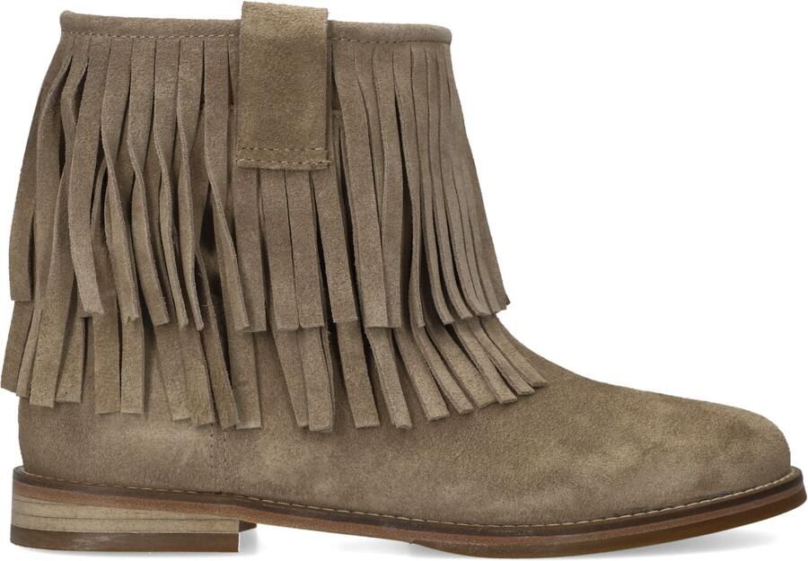 SHABBIES Bruine Enkellaarsjes Festi Ibiza - Foto 4