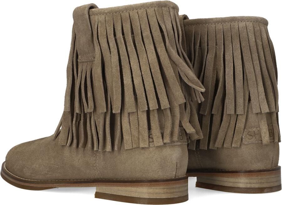 SHABBIES Bruine Enkellaarsjes Festi Ibiza - Foto 3