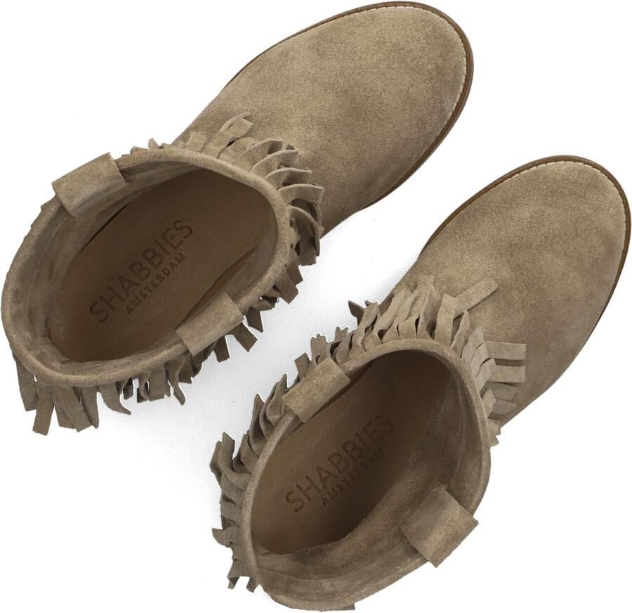 SHABBIES Bruine Enkellaarsjes Festi Ibiza - Foto 2