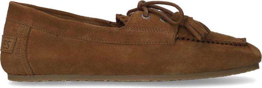 Shabbies Amsterdam Shabbies Ciska Mocca Mocassins Dames Instappers Bruin - Foto 5
