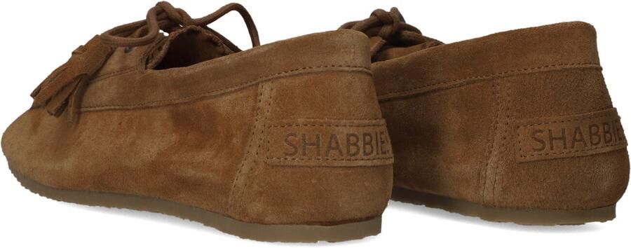 Shabbies Amsterdam Shabbies Ciska Mocca Mocassins Dames Instappers Bruin - Foto 4