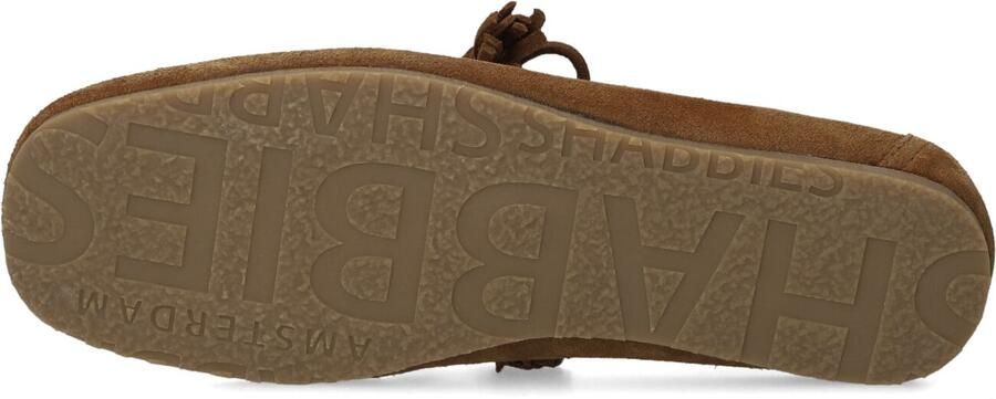 Shabbies Amsterdam Shabbies Ciska Mocca Mocassins Dames Instappers Bruin - Foto 3