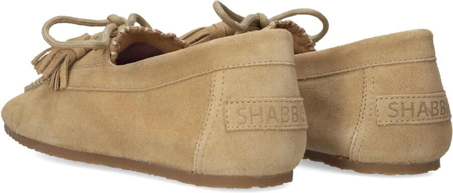 Shabbies Amsterdam Shabbies Ciska Mocca Mocassins Dames Instappers Camel - Foto 3