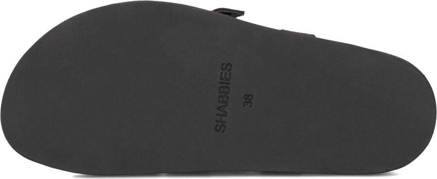 SHABBIES Dames Inga Fringes Maat: 40 Materiaal: Suède Kleur: Bruin - Foto 4