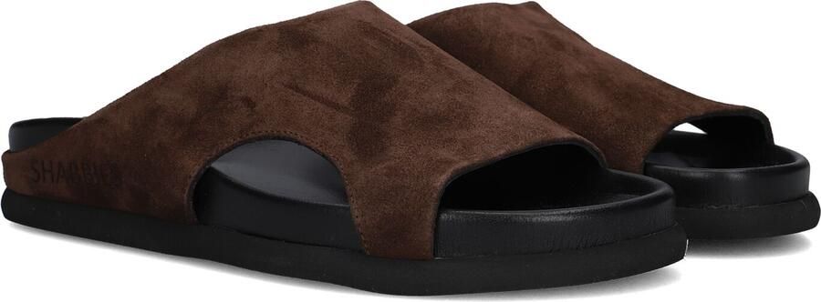 Shabbies Amsterdam Shabbies Inga Close Slippers Dames Bruin