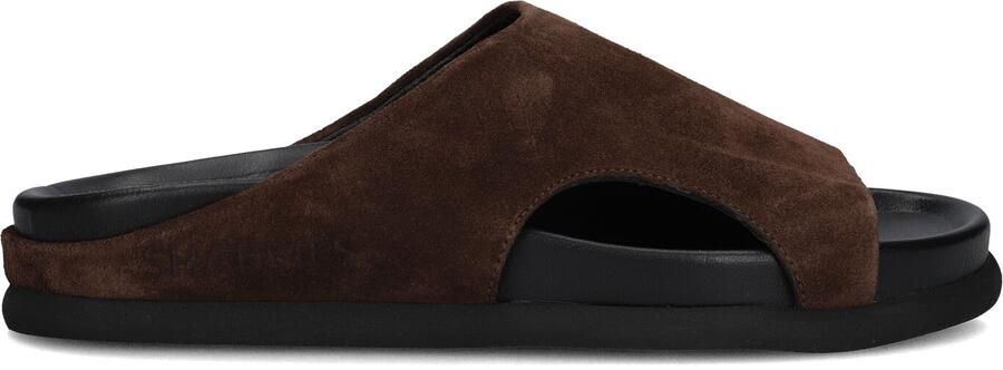 Shabbies Amsterdam Shabbies Inga Close Slippers Dames Bruin - Foto 4