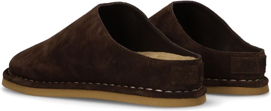 Shabbies Amsterdam Shabbies Wilja Slippers Dames Bruin - Foto 3