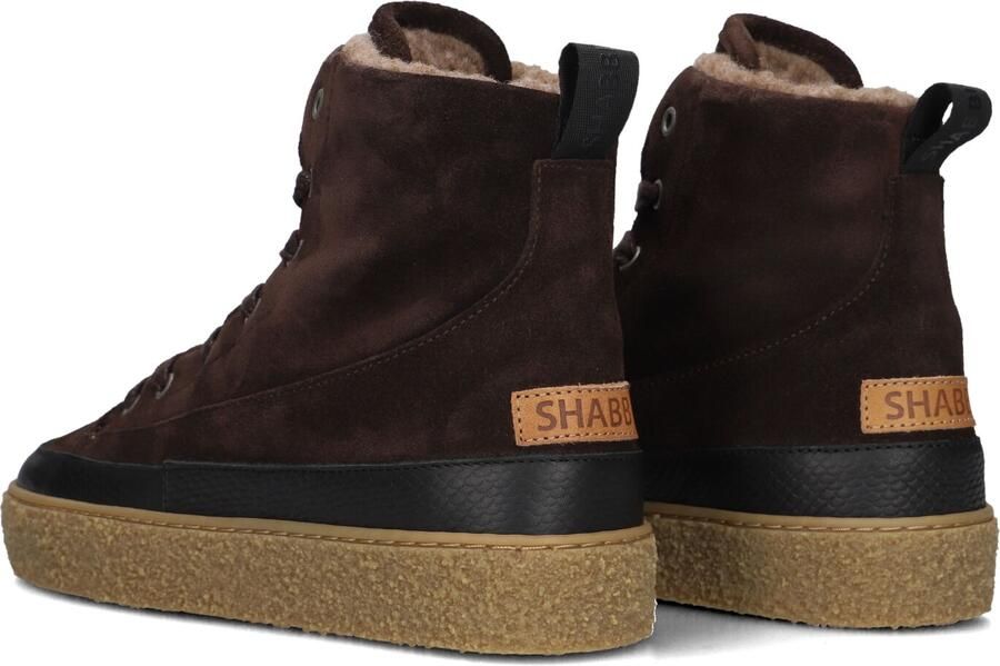 Shabbies Amsterdam CHEWY LILY Ankle Boot Suede Dark Brown - Foto 3