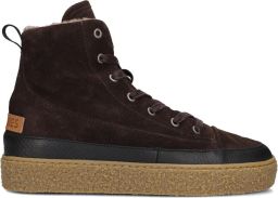 Shabbies Amsterdam CHEWY LILY Ankle Boot Suede Dark Brown