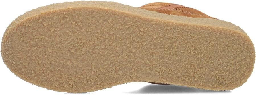 SHABBIES Lage Sneakers Dames Chewy Unna Suède Camel - Foto 5