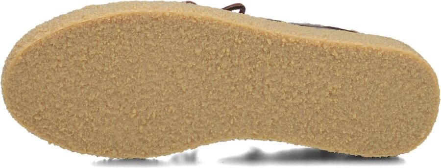 SHABBIES Veterschoenen Dames Chewy Moccasin Maat: 36 Materiaal: Leer Kleur: Bruin - Foto 5