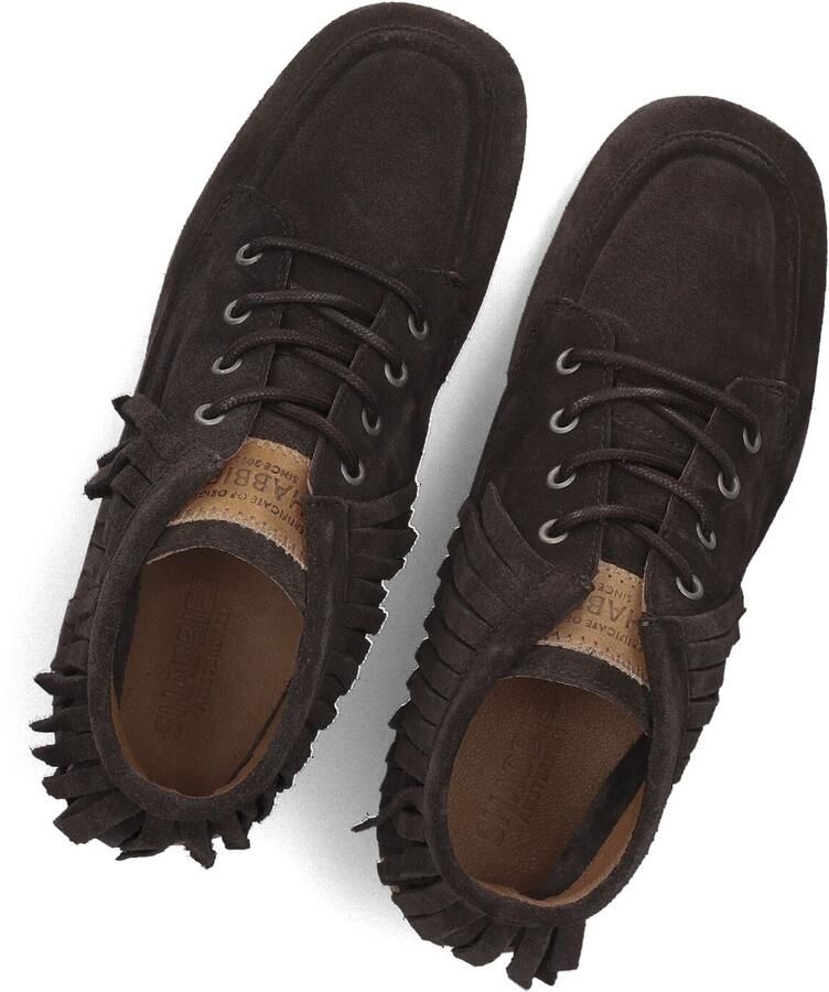 Shabbies Amsterdam Shabbies Ciska Frina Veterschoenen Dames Bruin - Foto 2