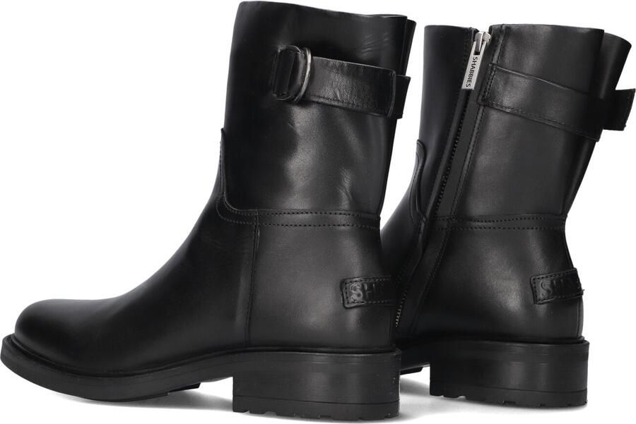 SHABBIES Chelsea Boots Dames Dean Bika Maat: 37 Materiaal: Leer Kleur: Zwart - Foto 2